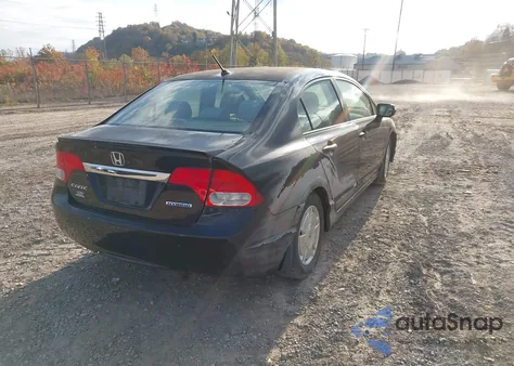 2009 Honda Civic Hybrid from USA, damaged, VIN JHMFA36259S002604